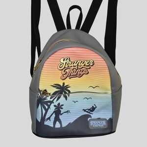 Funko Stranger Things Demogorgon Surfer Mini Backpack Gray Sunset